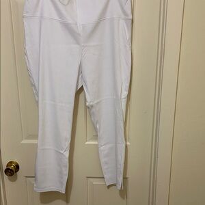 White Kids Active Leggings
